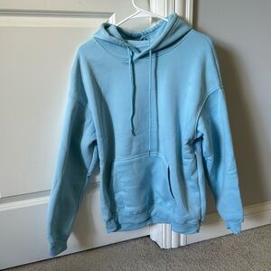 BRAND NEW - cozy blue hoodie